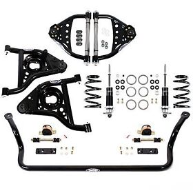 031354ds Detroit Speed Front Kit 2 Base Shock Sbc Ls
