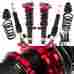 1038903 Aftermarket Replacement Jdm Sport Front Rear Coilover Set Full 32 Way Adjustable For 2010-2013 Mazda 3