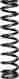 10vb600 Landrum Springs 2.5 Id X 10 Long 600 Lb Gray Coil-over Spring P N