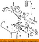 1243243004 Mercedes Oem Rear Spring