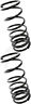 144554 Apdty Coil Springs Replaces 195577002554