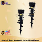 171616 181616 Unbranded Pair Rear Quick Complete Struts Coil Springs 742806066377