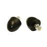1901frb Hotchkis Performance Bump Stops Polyurethane Black Round Tapered Buick Chevy