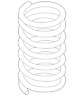 20380al04b Subaru Oem New Legacy Outback Spring Rear