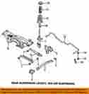 20380sa020 Subaru Oem 03-05 Forester Rear Suspension-coil Spring