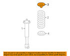 20765234 Gm Cadillac Oem Cts Rear Insulator