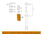 2133213604 Mercedes Oem Front Spring
