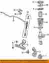 22165310 Gm Oem Front Suspension-spring Insulator