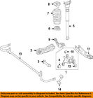 2463250684 Mercedes Oem Spring Insulator