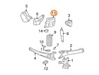 2c3z-5a306-bb Motorcraft Ford Genuine Oem Excursion Super Duty Left Coil Spring