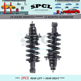 0260l-2968 2x For 2003-2011 Honda Element Ex Lx Sc 2.4l Rear Quick Complete Strut Springs