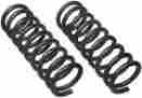 6310 3.630 Moog Id X 329 Lb Black Paint Coil Spring 2 Pc P N 080066133829