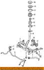 31302283652 Bmw Oem Front Spring Insulator