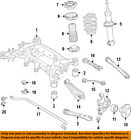 33536787208 Bmw Oem 13-17 X3 Rear Suspension-coil