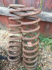 3844118 Chevrolet Impala Wagon Rear Coil Springs Pair Good Part