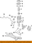 4721581aa Mopar Chrysler Oem Front Suspension-coil
