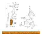 4823153260 Toyota Lexus Oem Is Rear Spring