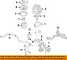 51401t2ba01 Honda Oem Accord Front Spring