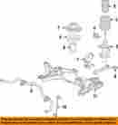 5168086ad Mopar Dodge Chrysler Oem 13-15 Dart Front Suspension-spring Insulator