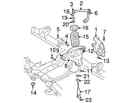52106717aa Mopar Ram Dodge Genuine 1994-2016 Upper Spring Insulator