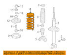 52441t2ba01 Honda Oem Accord Rear Spring