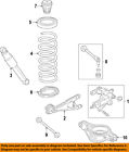 52446tk8a03 Honda Oem Odyssey Rear Spring