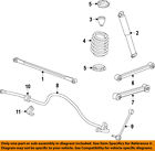 52855789ab Mopar Chrysler Oem Rear Insulator