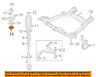546231u000 Kia Oem Sorento Front Spring Insulator