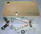 63-72 1401-kit Universal Chevy C10 Truck 18 Gallon Aluminum Fuel Gas Tank Install Kit Bed Fill