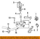 6l2z5415a Ford Oem Front Spring Insulator