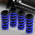 8-hls-hc88-bl-sca-op-c Hdc Autosports For 1993-1997 Honda Del Sol Blue Suspension Scale Hi Lower Coilover Springs Kit