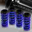 8-hls-hc88-bl-sca-op-d Hdc Autosports For 1988-1991 Honda Prelude Blue Suspension Scale Hi Lower Coilover Springs Kit