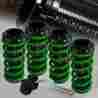 8-hls-hc88-gr-sca-op-b Hdc Autosports For 1990-2001 Acura Integra Green Suspension Scale Hi Lower Coilover Springs Kit 8-hls-hc88-gr-sca-op-b Hdc Autosports For 1990-2001 Acura Integra Green Suspension Scale Hi Lower Coilover Springs Kit