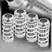 8-hls-hc88-wh-sca-d Hdc Autosports For 1988-1991 Honda Prelude White Suspension Scale Hi Lower Coilover Springs