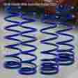 8-ls-hc92-bl-a Hdc Autosports For 1993-1997 Honda Del Sol Jdm Blue Suspension Coil Lower Lowering Springs Kit
