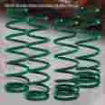 8-ls-hc92-gr-a Hdc Autosports For 1993-1997 Honda Del Sol Jdm Green Suspension Coil Lower Lowering Springs Kit