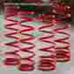 8-ls-hc92-rd-a Hdc Autosports For 1993-1997 Honda Del Sol Jdm Red Suspension Coil Lower Lowering Springs Kit