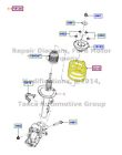 8g1z5310e Ford New Oem Front Suspension Coil Spring Taurus Mercury Sable