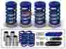 90-97 Bl-coil-au09 L3 Racing Honda Accord Coilover Lowering Coil Springs Kit Blue