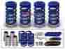 92-95 Bl-coil-au02 L3 Racing Mazda Mx3 1.6 1.8 Coilover Lowering Coil Springs Kit Blue