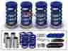 97-99 Lcoilover-au25 L3 Racing For Acura Cl Coupe Coilover Lowering Coil Springs Kit Blue