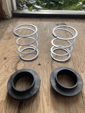 Pp-fw-300 Accutune Pair - 3.0 Id Helper/tender Springs 25 Lb/in 5.25 Inch L Coil Sliders