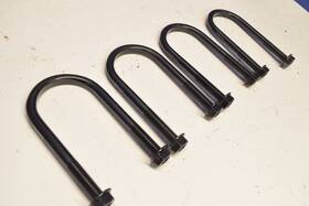 Mustang-63-65 Acp C4dz-5705-a Rear Leaf Spring Axle U-bolt Set 1964-1966 Ford Falcon