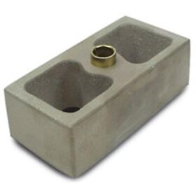 20243 Afco Aluminum Leaf Spring Lowering Block 3 Inch
