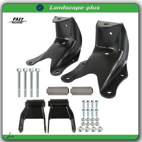 Ac1362823b All-carb For Bronco And F150 5.8l 1980-1996 Rear Leaf Spring Shackle Bracket Repair Kit