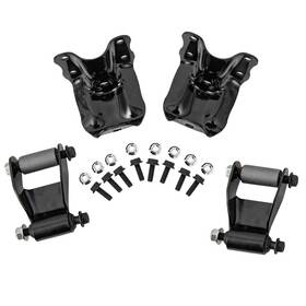 L5z5775aa Alloyworks 2pcs Rear Leaf Spring Hanger Bracket With Shackles Kit For 1986-2011 Ford Ranger
