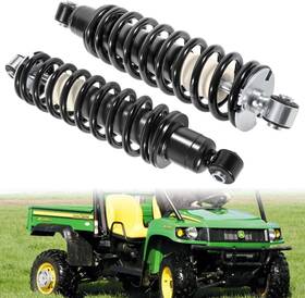 D137958 Amauto 2 Pc Rear Coil-over Struts Shocks Spring For John Deere Gator Xuv620i Xuv850d