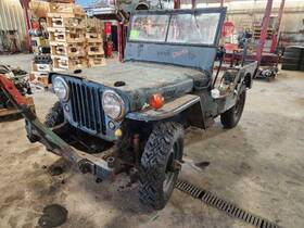 516.am1s46 American Motors 1946 Willys Cj Jeep Front Leaf Spring 10-leaf 1135866