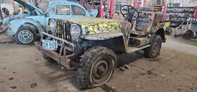 516.am1s47 American Motors Front Leaf Spring 8-leaf Fits 1947 Willys 1161375
