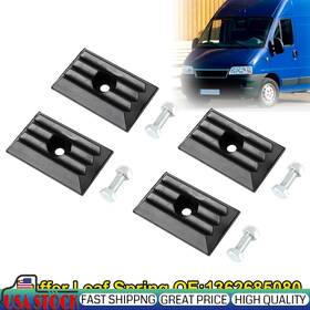 1362685080 Amotopart 4 Rear Impact Buffer Leaf Spring For Peugeot Boxer Fiat Ducato Citroen Jumper #1